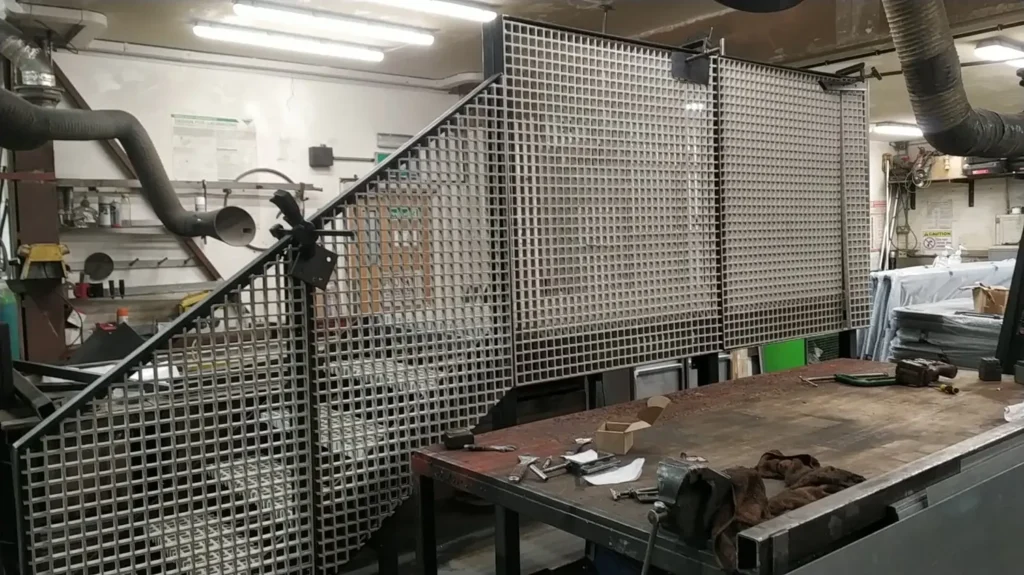 Inside the Mr Gates fabrication workshop