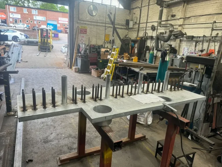 The Mr Gates workshop in Berkhamsted, where gates and railings are made
